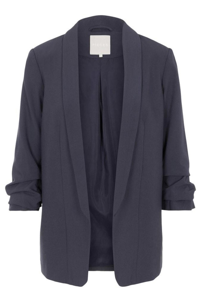 PCBOSELLA 3/4 BLAZER NOOS 17090996 Ombre Blue